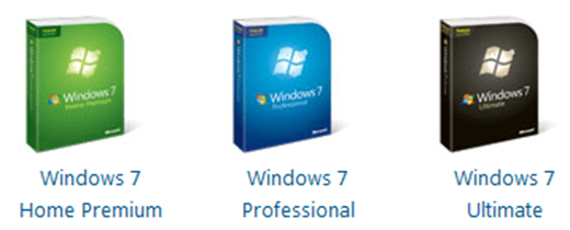 versions Windows