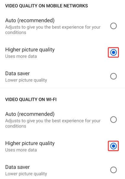 Définir la qualité vidéo par défaut dans YouTube pour Android, iPhone et iPad image