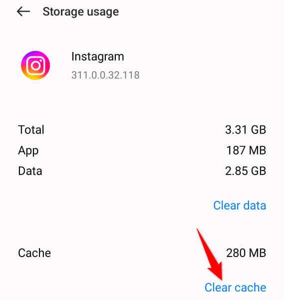 Videz le cache d'Instagram sur votre appareil Android image 2