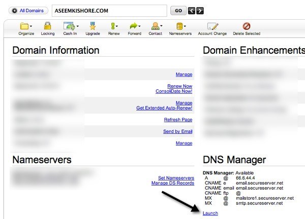 Dns manager