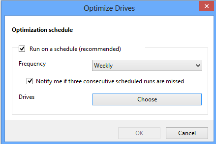 changer l'horaire