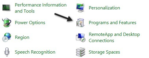 programmes et fonctionnalités